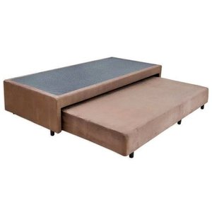 Bicama Solteiro Colchão Conjugado 5cm com Cama Auxiliar