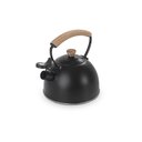 Ver imagem 2 de Chaleira 1,5 L em Aço Inox para Indução e com Apito Roma Vintage Preto Brinox