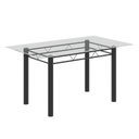 Ver imagem 4 de Conjunto para Sala de Jantar com 6 Cadeiras Lívia Preto/Arabesco