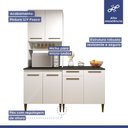 Ver imagem 7 de Cozinha Completa Niterói 6 Portas 1 Gaveta Kaiki Móveis