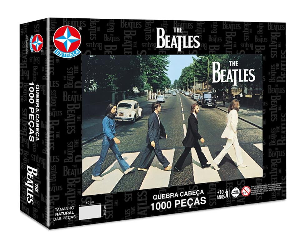 Quebra-cabeça - Beatles - 1000 Peças - Estrela | MadeiraMadeira