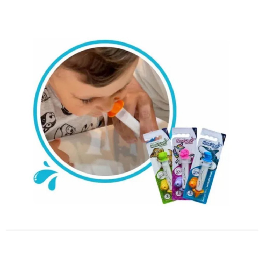 Higienizador Lavagem Nasal Infantil Seringa Nosewash Pato