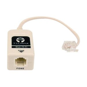 Filtro Adsl F2-t1 Simples 1 Saida Bege
