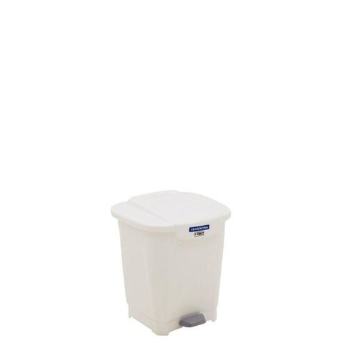 Lixeira T-Force 15L Polipropileno Branco Cozinha Tramontina
