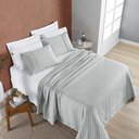 Ver imagem 3 de Cobre Leito Casal Cherry Laise Micropercal 200fios 3pç Cinza