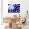 Quadro Decorativo Tela Canvas Abstrato Shoal Of Fish - 150x80 Cm - 4