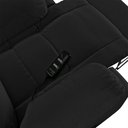Ver imagem 5 de Poltrona do Papai Reclinável Melim Power Touch Massagem Pu Preto Fh1 - D'Rossi