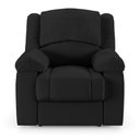 Ver imagem 7 de Poltrona do Papai Reclinável Melim Power Touch Massagem Pu Preto Fh1 - D'Rossi