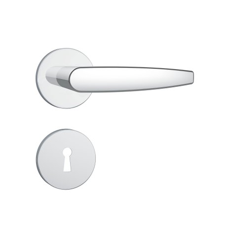 Fechadura Stam /33 Roseta Redonda