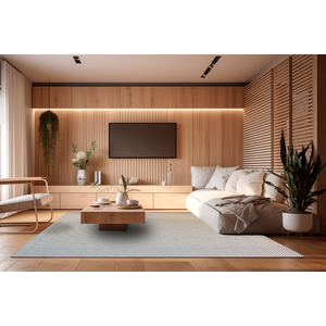 Tapete Rayza Artesanal Look Dama da Noite a 2.15m X 3.50m