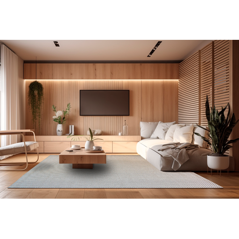 Tapete Rayza Artesanal Look Dama da Noite a 2.15m X 3.50m