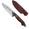 Faca Tática Forjada Artesanal Sobrevivência 8" em Aço carbono 5160 Full Tang - 5