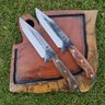 Faca Tática Forjada Artesanal Sobrevivência 8" em Aço carbono 5160 Full Tang - 7