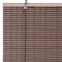 Ver imagem 5 de Persiana Bambu Rolo Bambu 80 (l) X 220 (a) Cm Cortina Madeira Roller 0,80 X 2,20 Marrom