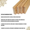 Ver imagem 2 de Fardo 6 Ripas de Madeira Pinus Aparelhado 2x4,5 C/ 100cm