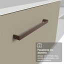 Ver mais imagens de Rack para Tv até 80 Polegadas 218 Cm 2 Portas Branco/crema Agata Madesa