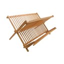 Ver imagem 4 de Escorredor de Pratos e Louças em Bambu 100% Natural Dobrável 2 Níveis Top Rio Comercial