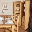 Ver imagem 6 de Estante de Madeira Maciça com 5 Nichos e 2 Portas Marrom Antique