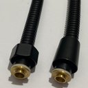 Ver imagem 3 de Engate para Chuveirinho Ducha Higienica Mangueira 1 Metro e 20cm Flexivel Pia Lavabo Banheiro Preto