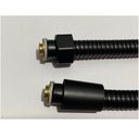 Ver imagem 2 de Engate para Chuveirinho Ducha Higienica Mangueira 1 Metro e 20cm Flexivel Pia Lavabo Banheiro Preto