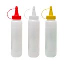 Ver imagem 1 de Kit C/3 Bisnaga Plástica Katchup, Mostarda E Maionese 400ml
