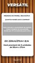 Ver imagem 6 de Painel Ripado Versátil Modular: Kit 10 Unid. 90x27cm Larg. (2,43m²) Talatto Painéis