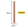 Painel Ripado Versátil Modular: Kit 10 Unid. 90x27cm Larg. (2,43m²) Talatto Painéis - 5