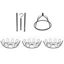 Ver imagem 2 de Sapateira 3 Andares Cabide Secador 12 Pares de Sapatos