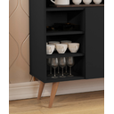 Ver imagem 5 de Buffet Aparador 3 Portas Cantinho do Café Retrô Celta Anto:Preto