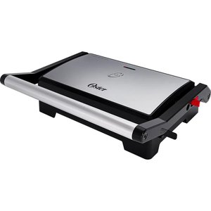 Mini Grill Elétrico Oster Inox 2 em 1 - 220v Ogrl230