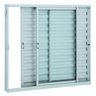 Janela de Alumínio Veneziana 3 Folhas Alumifit Sasazaki 100x120cm - 1