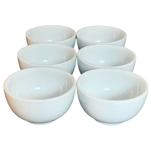 Kit 6 Tigelas / Cumbucas Açaí 600ml - Porcelana Branca (2)