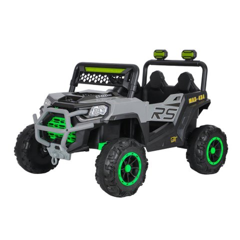 Carrinho Elétrico Infantil Jipe Force - Cinza