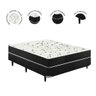 Cama Box Conjugada Casal Espuma Ortopédica 53x138x188 - 3