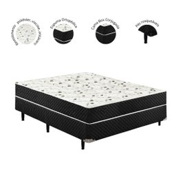 Cama Box Conjugada Casal Espuma Ortopédica 53x138x188 - 3 Cama Box Conjugada Casal Espuma Ortopédica 53x138x188 - 3