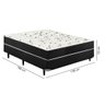 Cama Box Conjugada Casal Espuma Ortopédica 53x138x188 - 2