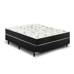Cama Box Conjugada Casal Espuma Ortopédica 53x138x188 - 1 Cama Box Conjugada Casal Espuma Ortopédica 53x138x188 - 1