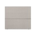 Ver imagem 1 de Cabeceira Estofada Casal Luna 140cm Linho Cinza