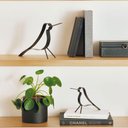 Ver imagem 5 de Enfeite Decorativo pássaro em Metal Preto 19x7cm