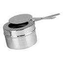 Ver imagem 3 de Rechaud Redondo Inox 5 Litros Banho Maria Álcool Gel Gp Inox