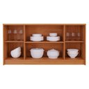 Ver imagem 4 de Buffet para Sala de Jantar 4 Portas Mdf 3 Prateleiras Lia Cimol Cinamomo