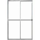 Ver imagem 1 de Porta de Alumínio de Correr 2 Folhas Com Trinco Lado Esquerdo 210x150cm Brilhante Allo Esquadrias