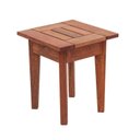 Ver imagem 1 de Banco sem Encosto 1 Lugar 39cm x 45cm Ecograndis Jardim Marrom/Jatobá