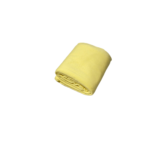 Cueiro de Bebe Duplo Liso Amarelo Claro Conforto de Bebê - 4