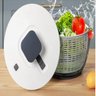 Centrifuga de Salada Folhas Grande Simples Usar Cor Branco - 6