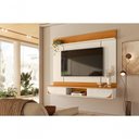 Ver imagem 3 de Rack Aura para TV até 65 Polegadas 182cm MDP Laqueado Off White Madetec Móveis