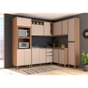 Ver imagem 1 de Armário de Cozinha Completa 8 Peças sem Tampo de 120 Vanilla com Connect Lari Luciane Móveis