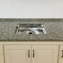 Ver imagem 2 de Pia Cozinha Granito Ocre Natural Cuba Rasa N2 Simples 180cm: Ocre