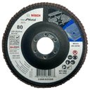 Ver imagem 1 de Disco Flap Curvo Bestfor para Metal 115mm Grão 80 - 2608619010-000 - Bosch