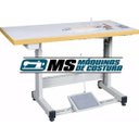 Ver imagem 1 de Bancada, Mesa, para Máquina de Costura Reta Industrial